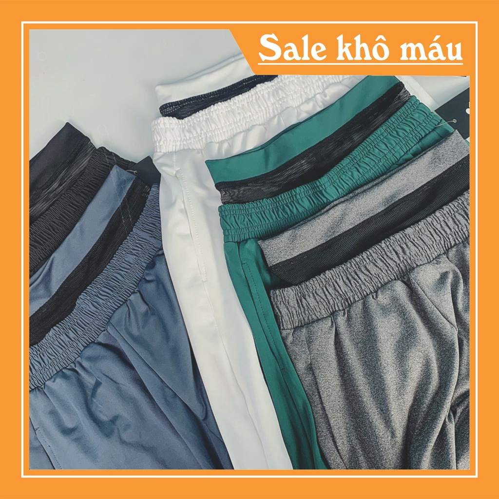 Quần Jogger Thể Thao Nữ Playboy Phối Lưới Eo Cực Trend, Thun Polly Co Giãn 4 Chiều Mịn, Đẹp