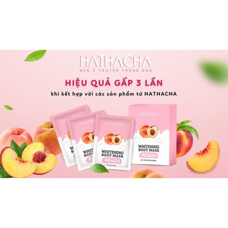 Ủ TRẮNG BODY ĐÀO HATHACHA ( CHÍNH HÃNG ) 1 hộp 3 Gói