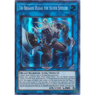 Thẻ bài Yugioh - TCG - Tri-Brigade Rugal the Silver Sheller / MP21-EN197'