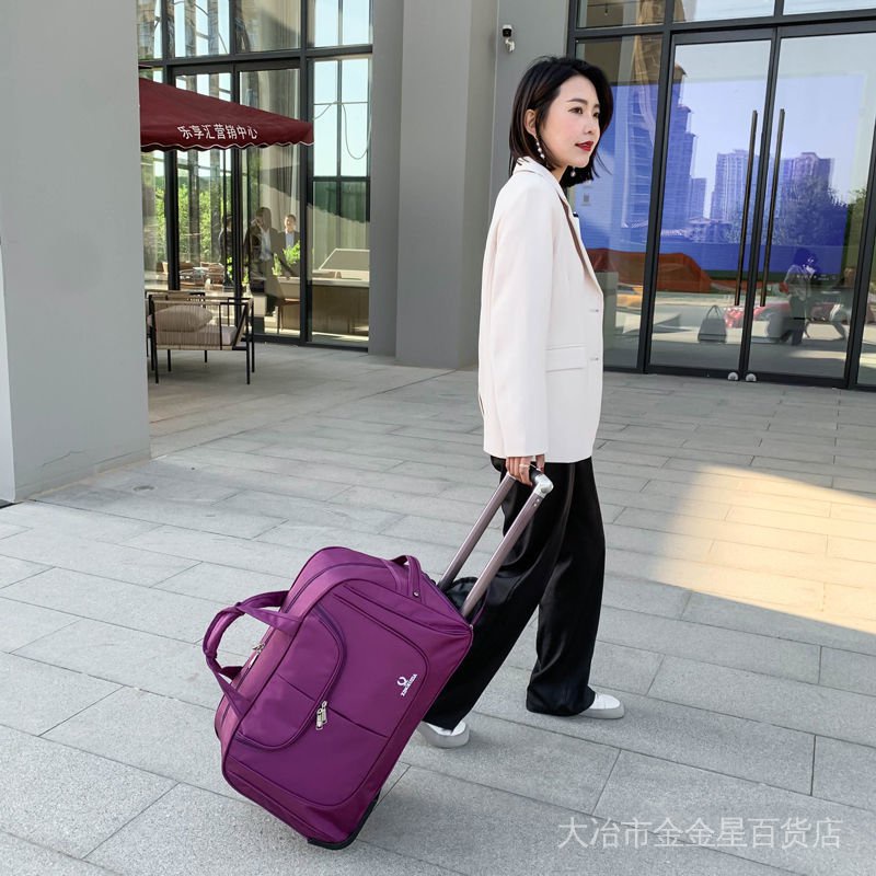 Túi Đựng Hành Lí Du Lịch Sức Chứa Lớn Chống Nước Có Bánh Xe Kéo Dành Cho Nam Nữ