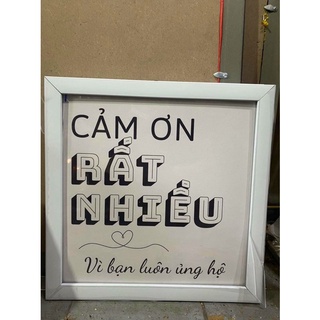 khung 40x40, 50x50, 60x60cm ( kích thước lòng khung để ảnh ) mặt mica cứng
