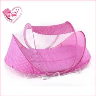 Mùng chụp có nệm cho bé