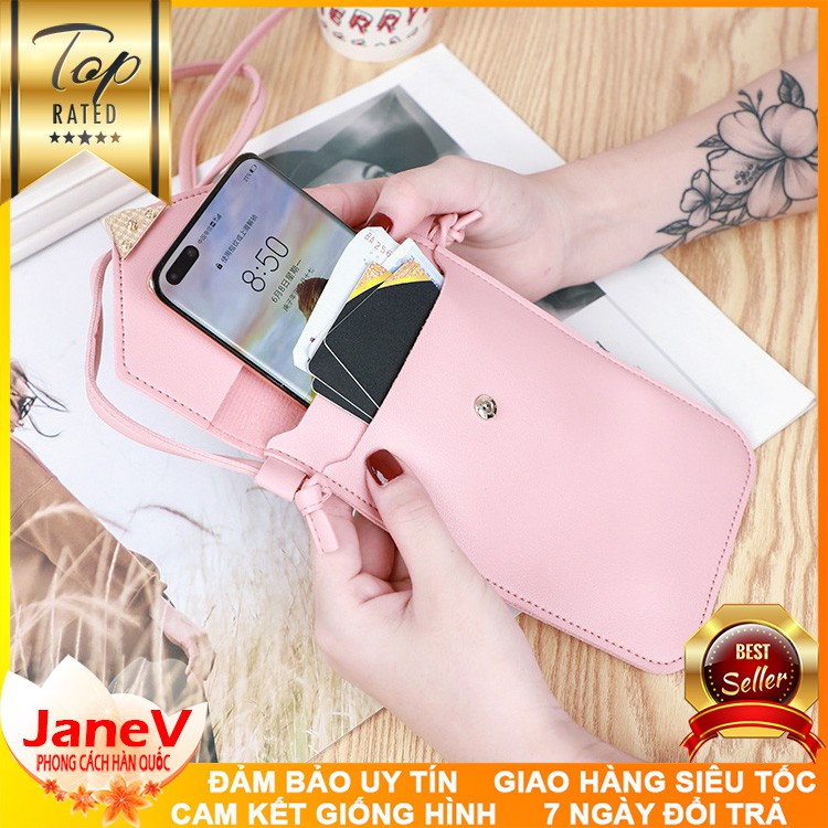 [5 MÀU] Túi Điện Thoại Đeo Chéo Nữ Dễ Thương Phong Cách Hàn Quốc TVNN285 | BigBuy360 - bigbuy360.vn