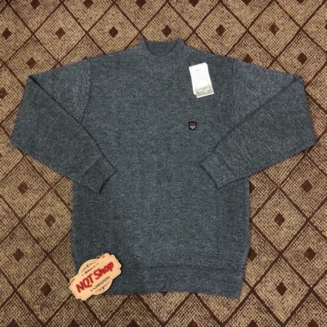 Áo Len Một Màu Nam Trung Niên Trung Tuổi Hàng Loại Đẹp