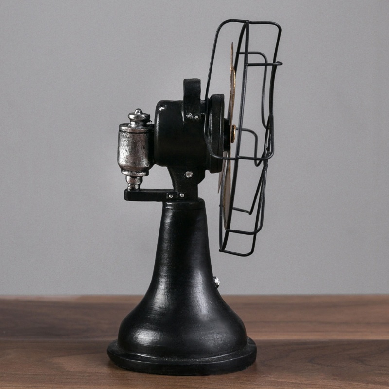 Quạt Kim Loại Mini Để Bàn Phong Cách Vintage