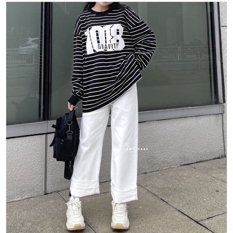 Set áo kẻ 1018 TTS588