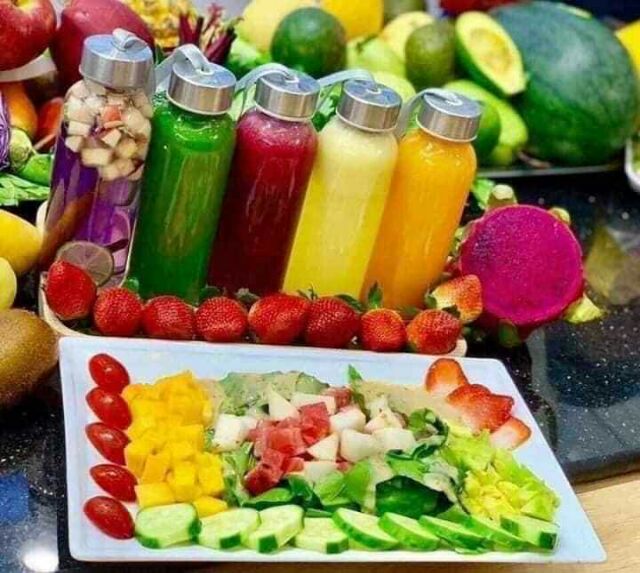 Bình Detox Thủy Tinh 300ml - Chai Đựng Nước Thủy Tinh Có Quai Xách