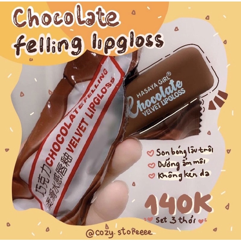 🍫 𝐒𝐨𝐧 𝐁𝐨́𝐧𝐠 𝐋𝐚̂𝐮 𝐓𝐫𝐨̂𝐢 𝐇𝐀𝐒𝐀𝐘𝐀 𝐆𝐈𝐑𝐋 𝐓𝐡𝐚́𝐢 𝐋𝐚𝐧 𝐂𝐡𝐨𝐜𝐨𝐥𝐚𝐭𝐞 𝐅𝐞𝐞𝐥𝐢𝐧𝐠 𝐋𝐢𝐩𝐠𝐥𝐨𝐬𝐬 🍫
