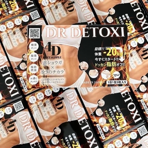 VIÊN THẢI ĐỘC 4D DR.DETOXI GIẢM 20KG SIÊU HOT CỦA NHẬT - 8597