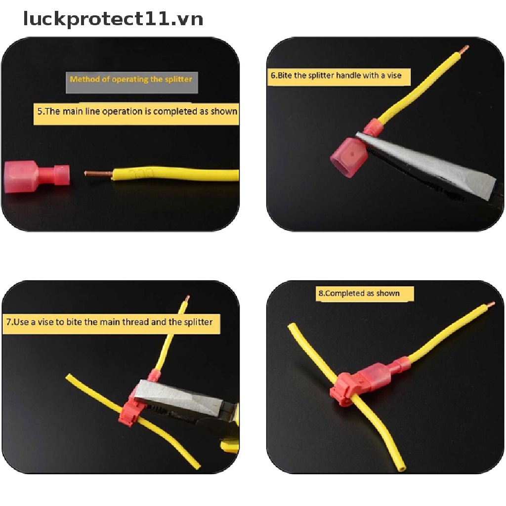 Set 30 đầu nối dây cáp 0.5mm-6mm