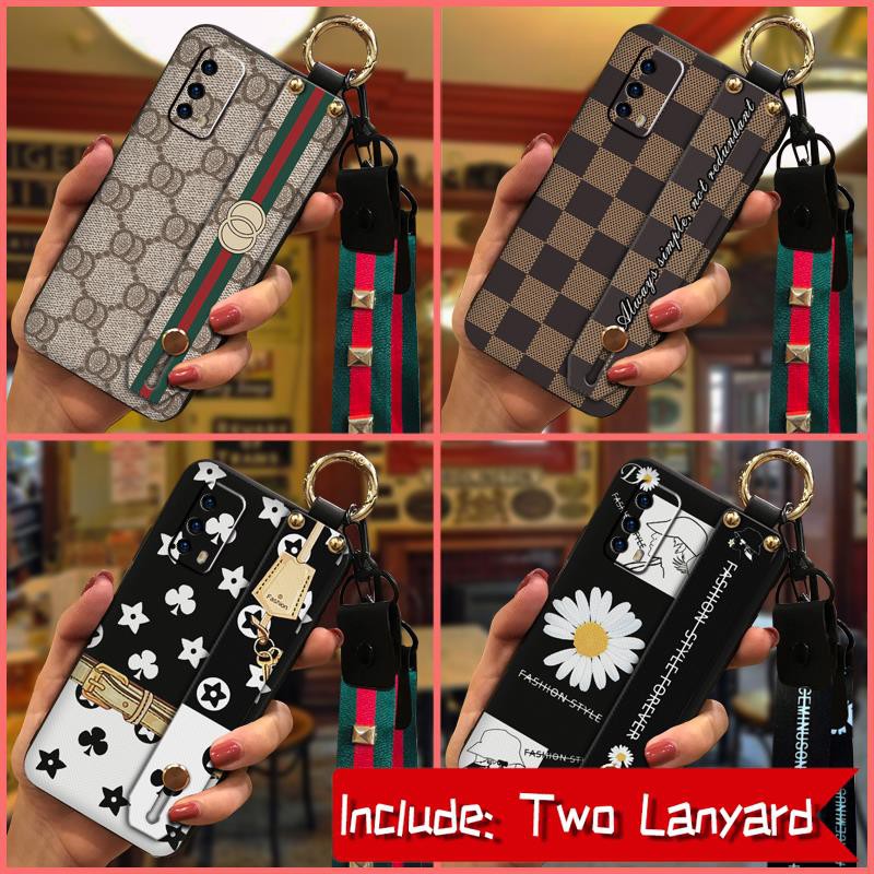 Dirt-resistant Wrist Strap Phone Case For VIVO IQOO Z1X 5G TPU For Girls Wristband Cover Soft New Arrival Lanyard