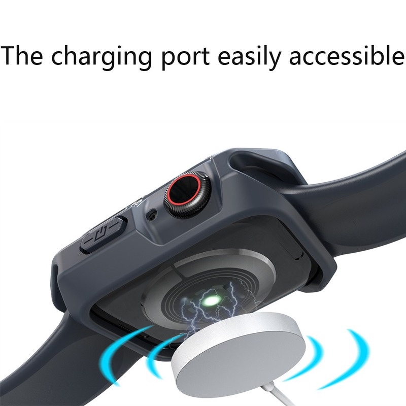 Ốp TPU Trong Suốt Bảo Vệ Cho Đồng Hồ Apple Watch 45mm 41mm 44MM 40MM 7 SE 6 5 4