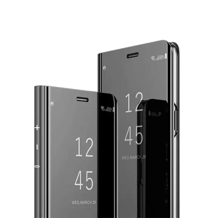 Xiaomi Note 10 / Note 10 Pro / CC9 Pro,CC9E / A3,CC9 / A3 lite,Redmi 8 , Note 8T,Xiaomi 10 ,Case,Smart Clear View Flip Stand Mirror Cover