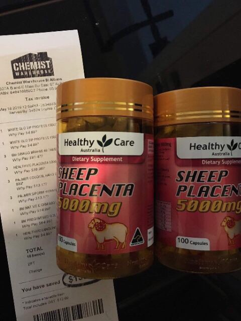 ( Mẫu mới nhất) Viên uống nhau thai cừu Healthy Care Úc 100 viên | BigBuy360 - bigbuy360.vn