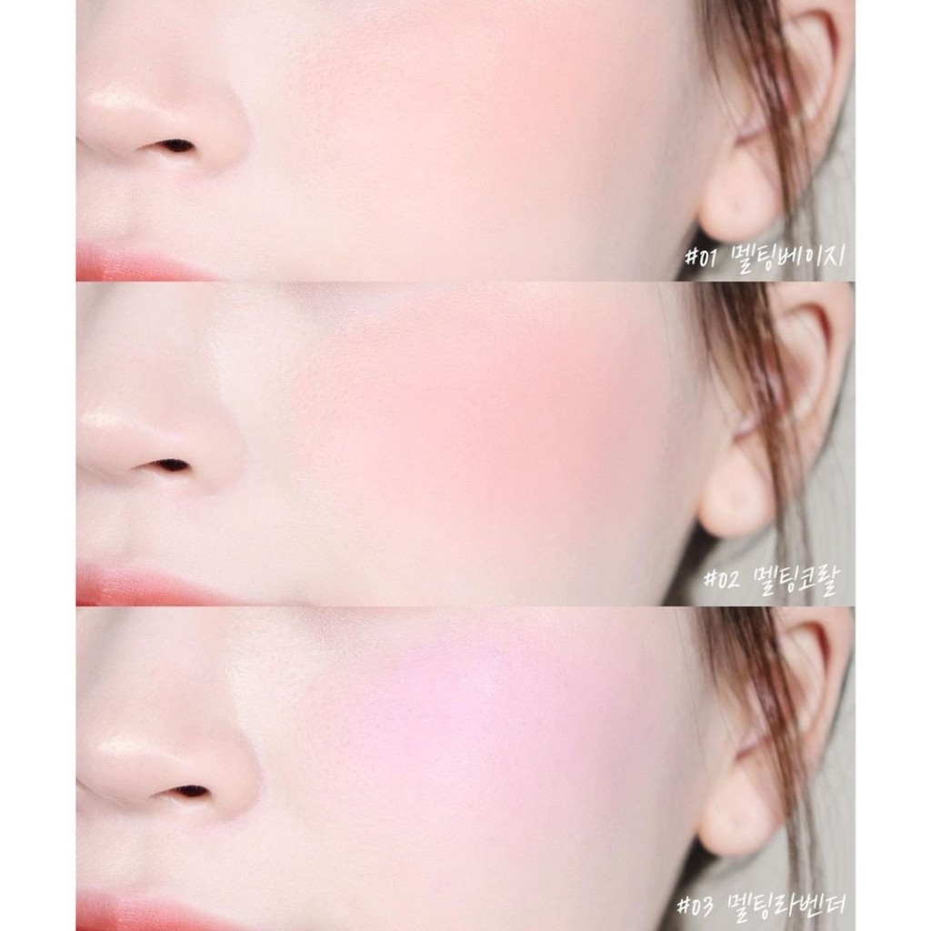 Phấn má rom&amp;nd be orginal hanbok SEE-THROUGH MELTING CHEEK