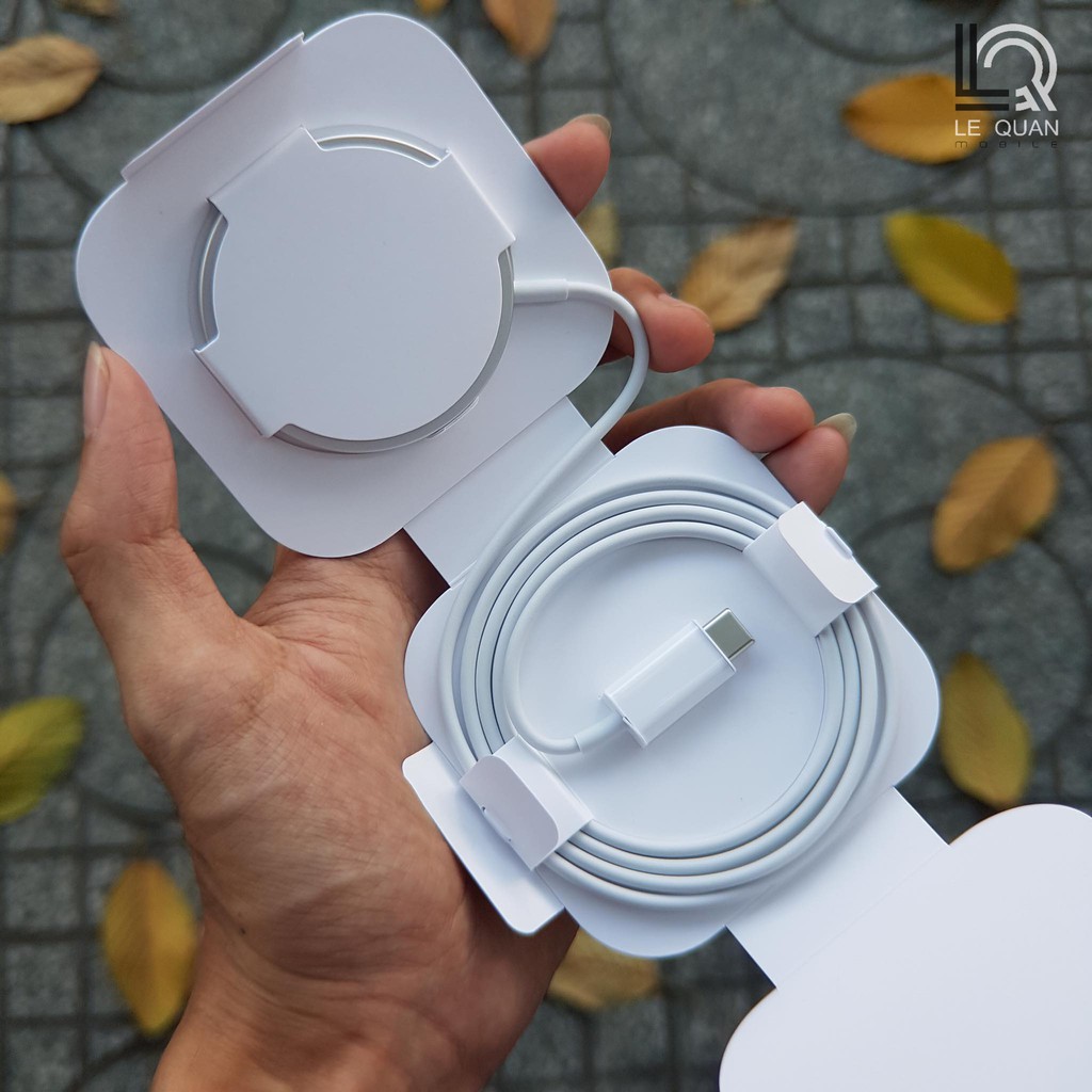 [HÀNG CHUẨN] Sạc không dây Apple MagSafe cho iPhone 12 và các dòng máy hỗ trợ sạc không dây chuẩn Qi