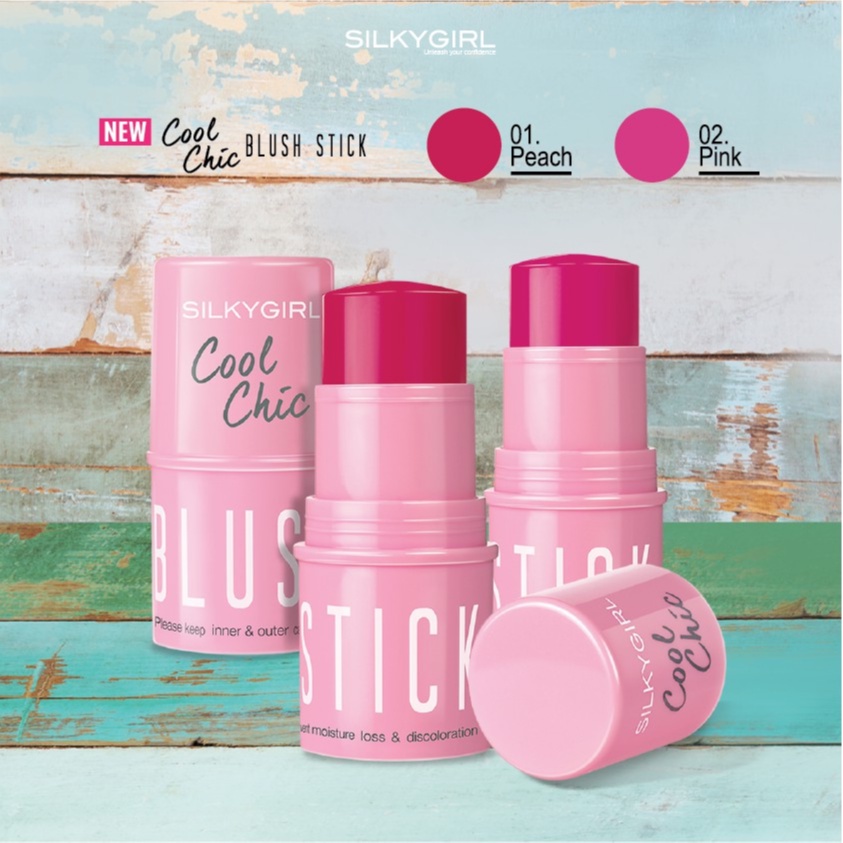 Má Hồng Silkygirl Dạng Thỏi Cool Chic Blush Stick