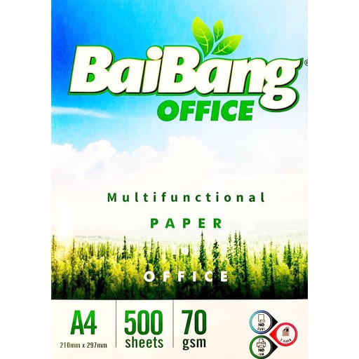 Giấy in Bãi Bằng Office A4 70gsm