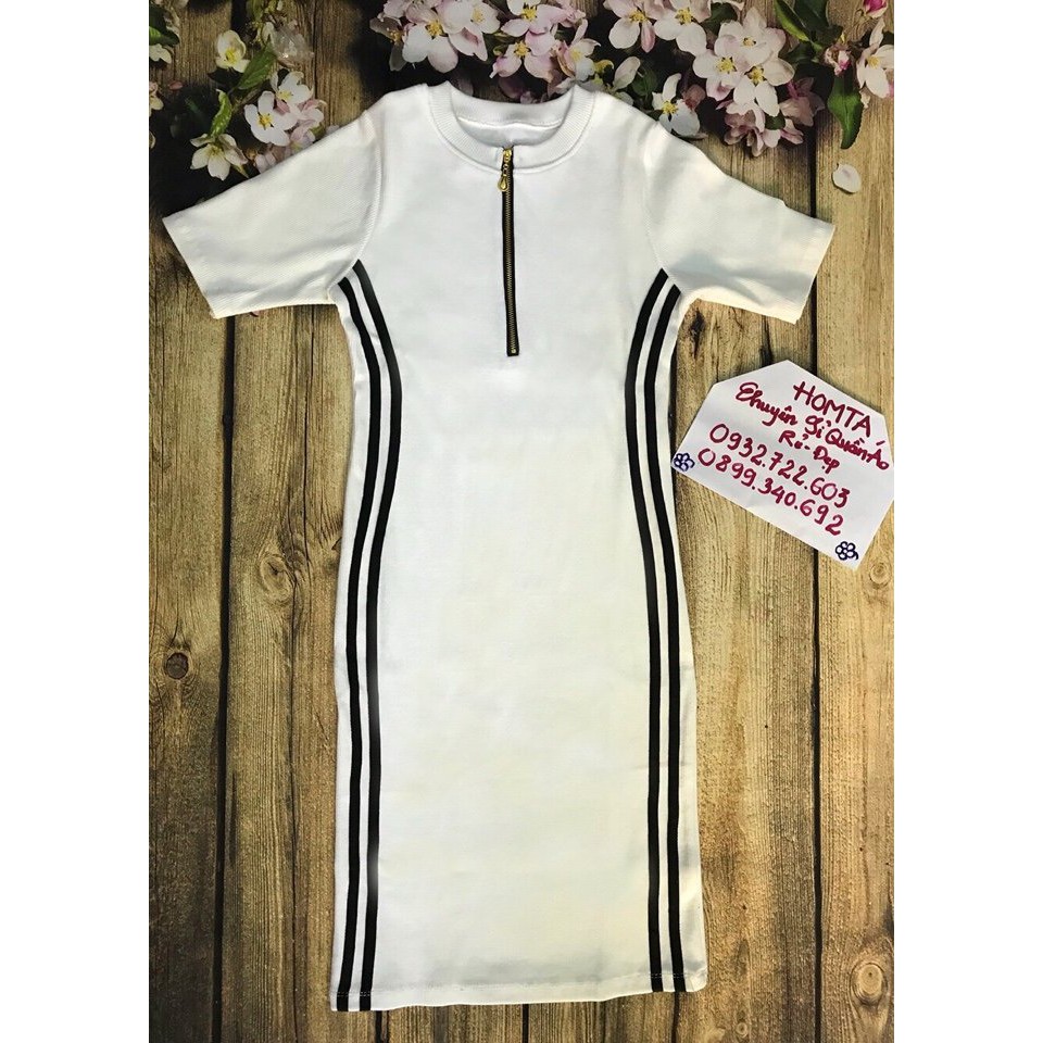 đầm dây kéo chất thun cao cấp cực đẹp | BigBuy360 - bigbuy360.vn