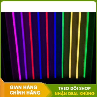 Đèn Led tuýp T8 - 1m2 - 6 tấc - nhiều màu chống nước