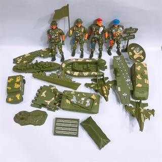 Túi đồ chơi mô hình quân sự nhựa tốt y hình dành cho bé 1541