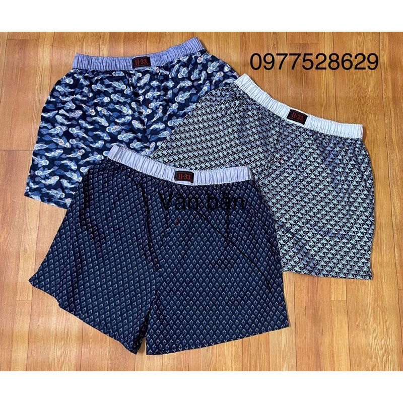Combo 3 Quần Ngủ H33, Quần Đùi , Quần Kate Nam.