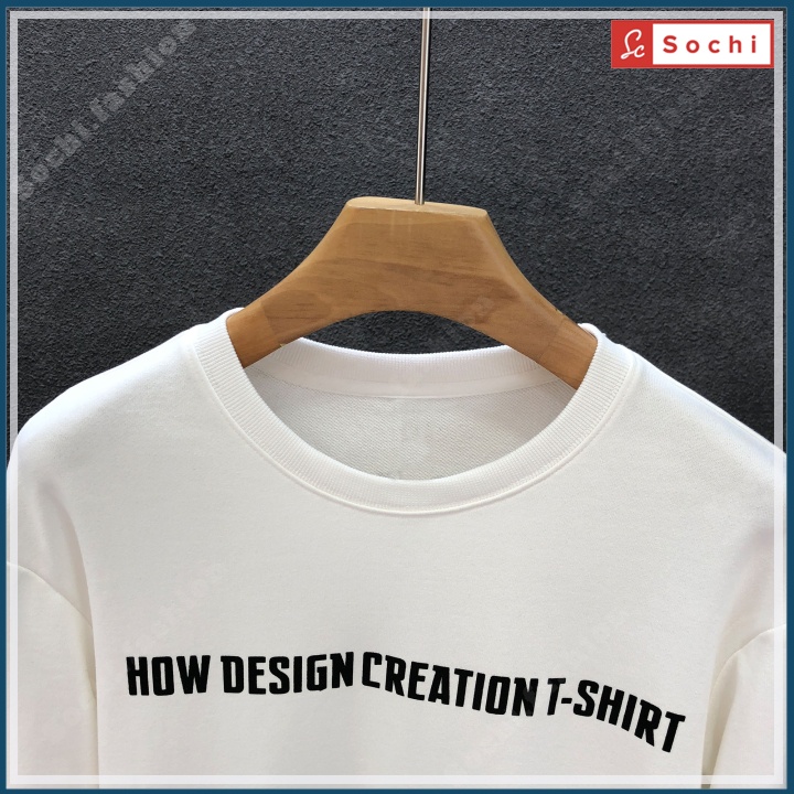 Áo thu đông nam tay dài, áo nỉ sweater giữ nhiệt mềm mịn ôm người in Make mã SW6.23