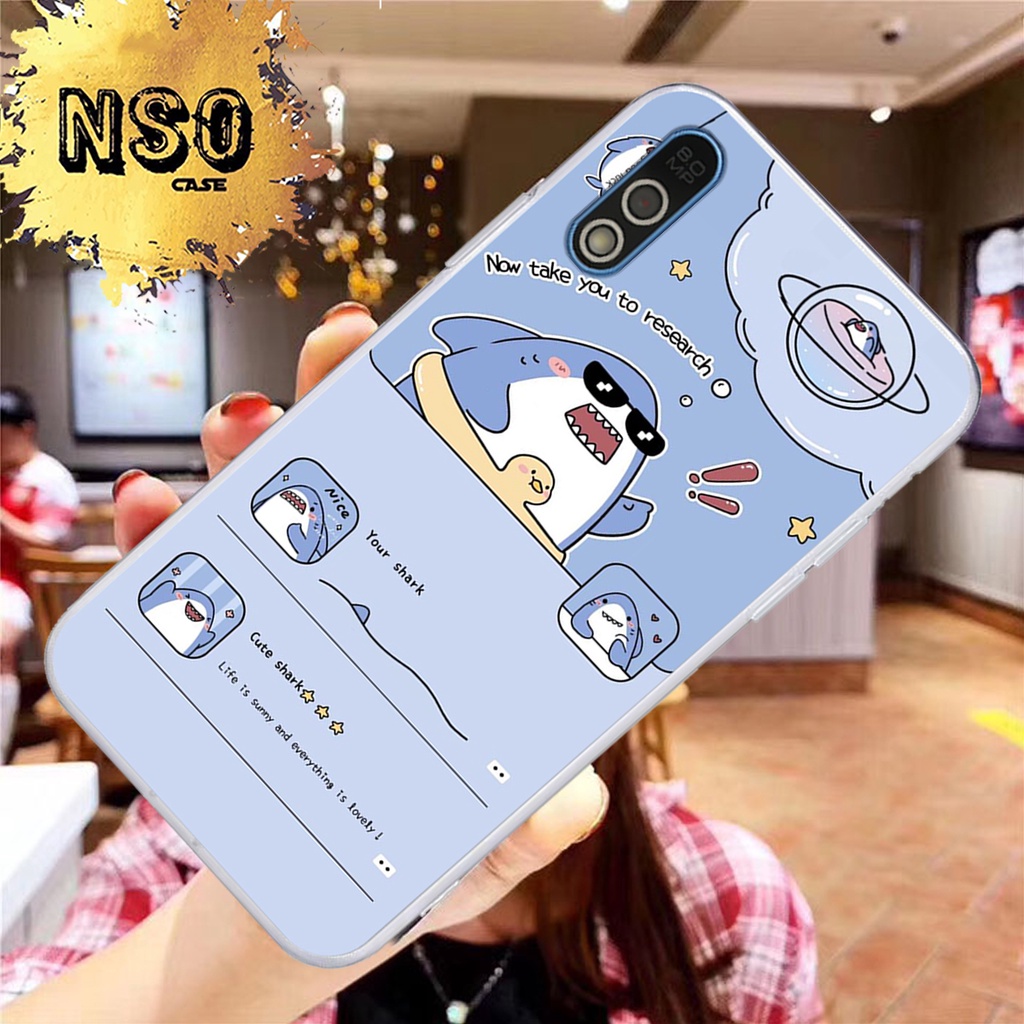 [FREESHIP] Ốp Lưng Vsmart Bee 3 In Hình cá mậpp sharkk siêu cute đẹp