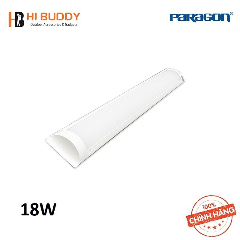 Máng Đèn LED Bán nguyệt Eco Paragon (PCFNN Eco Series) – 18W/ 36W – 6 Tấc/ 1.2M - Ánh Sáng Vàng/ Trung Tính/ Trắng