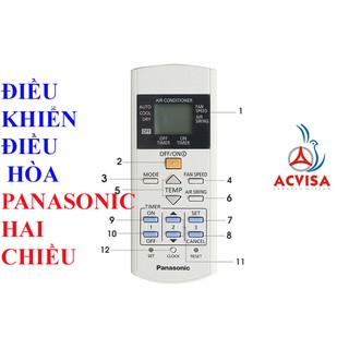 Điều Khiển Điều Hòa Panasonic 2 Chiều