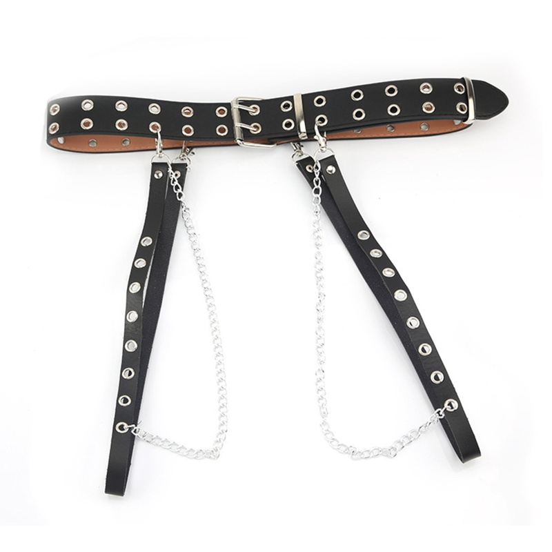 Thắt Lưng Da PU Màu Trơn Khóa Hợp Kim Thời Trang Cho Nữ