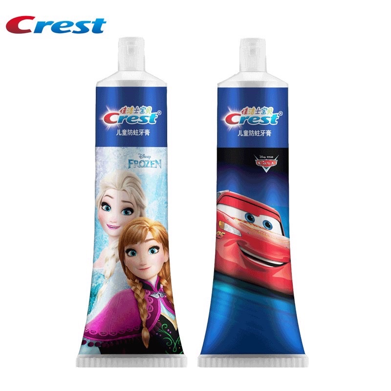 Kem đánh răng Crest 3D 40gr cho bé từ 2 tuổi