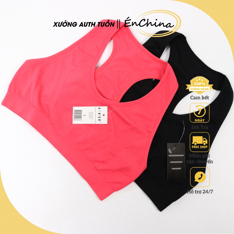 Đồ tập gym nữ IEFI hàng chuẩn hãng cao cấp giá rẻ- Áo tập gym yoga thun co giãn thoải mái, ÉnChina xưởng Auth tuồn DH08