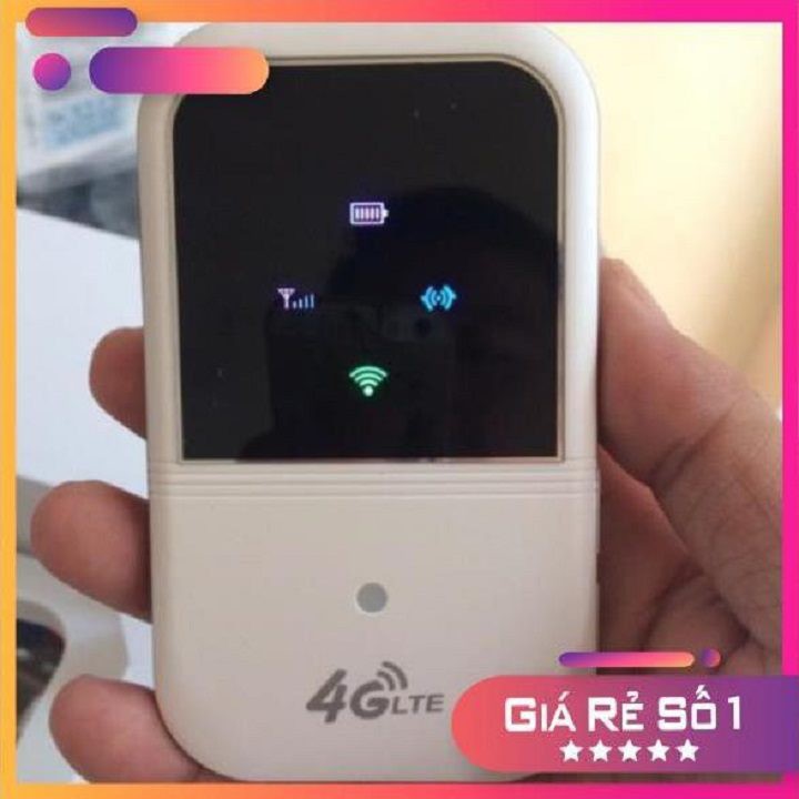 (Rẻ Vô Địch) Bộ Phát Wifi MF80 Pin Trâu 3G/4G TỐC ĐỘ CAO-Tặng Kèm Sim 4G DATA Cực Khủng