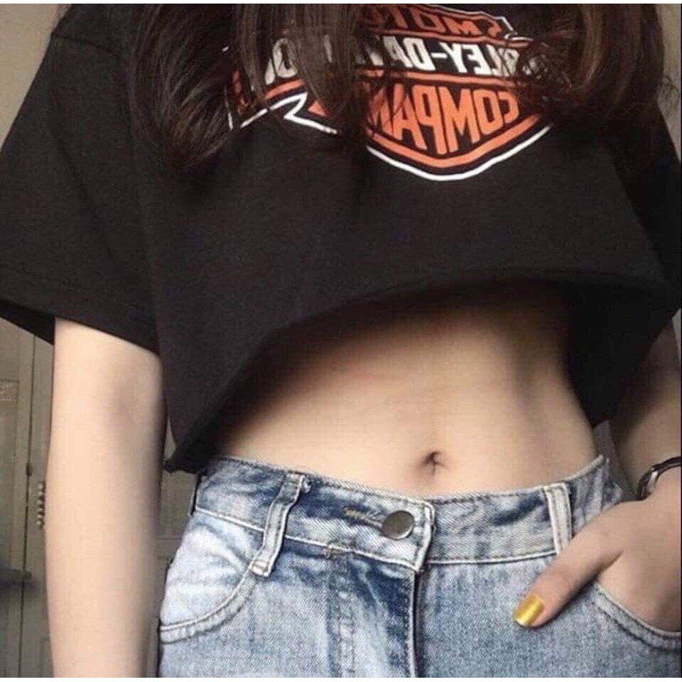 ÁO CROPTOP IN CHỮ SIÊU HOT