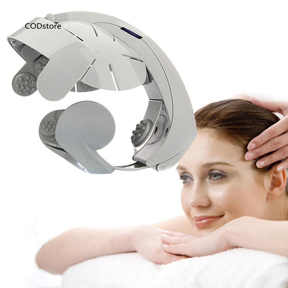 Máy massage đầu sử dụng tiện lợi
