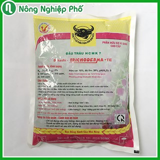 TÚI 1KG - PHÂN ĐẦU TRÂU HCMK7 HỮU CƠ TRICHODERMA + TE