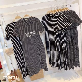 Combo 2 Váy kẻ chất cotton