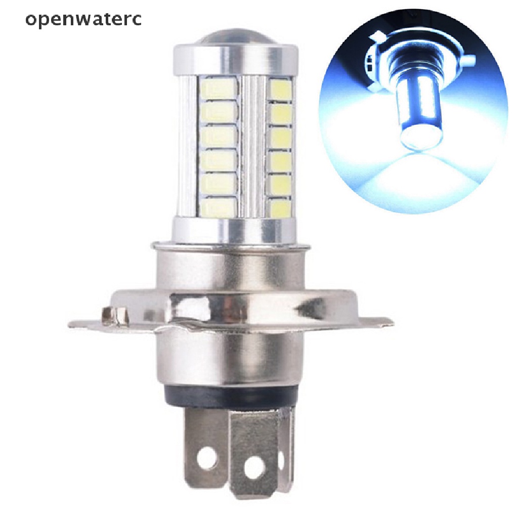 Đèn Pha LED H4 33SMD Ánh Sáng Trắng Chuyên Dụng Cho Xe Hơi / Xe Máy