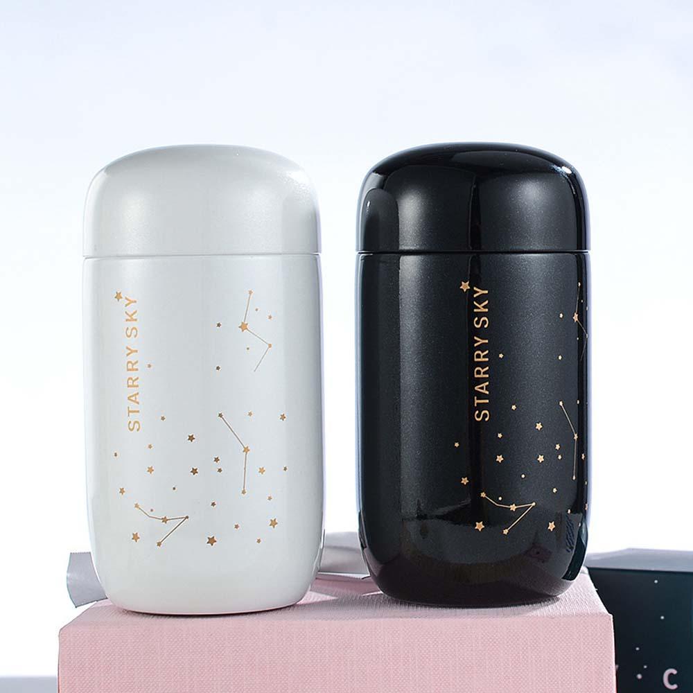 LLOYD Bình Nước Giữ Nhiệt Chống Tràn In Họa Tiết Sao Trời Dung Tích 200ML