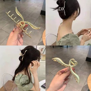 Kẹp Tóc Cỡ Lớn Thiết Kế Đơn Giản Thanh Lịch Phong Cách Hàn Quốc