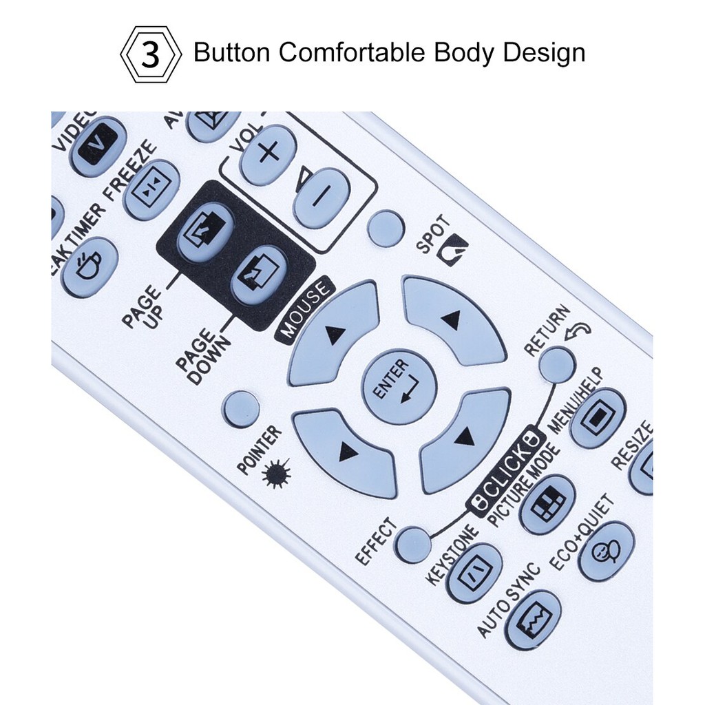 Remote máy chiếu SHARP mẫu 2 - Điều khiển máy chiếu SHARP mẫu 2 - PROJECTOR (Hàng hãng - tặng pin)