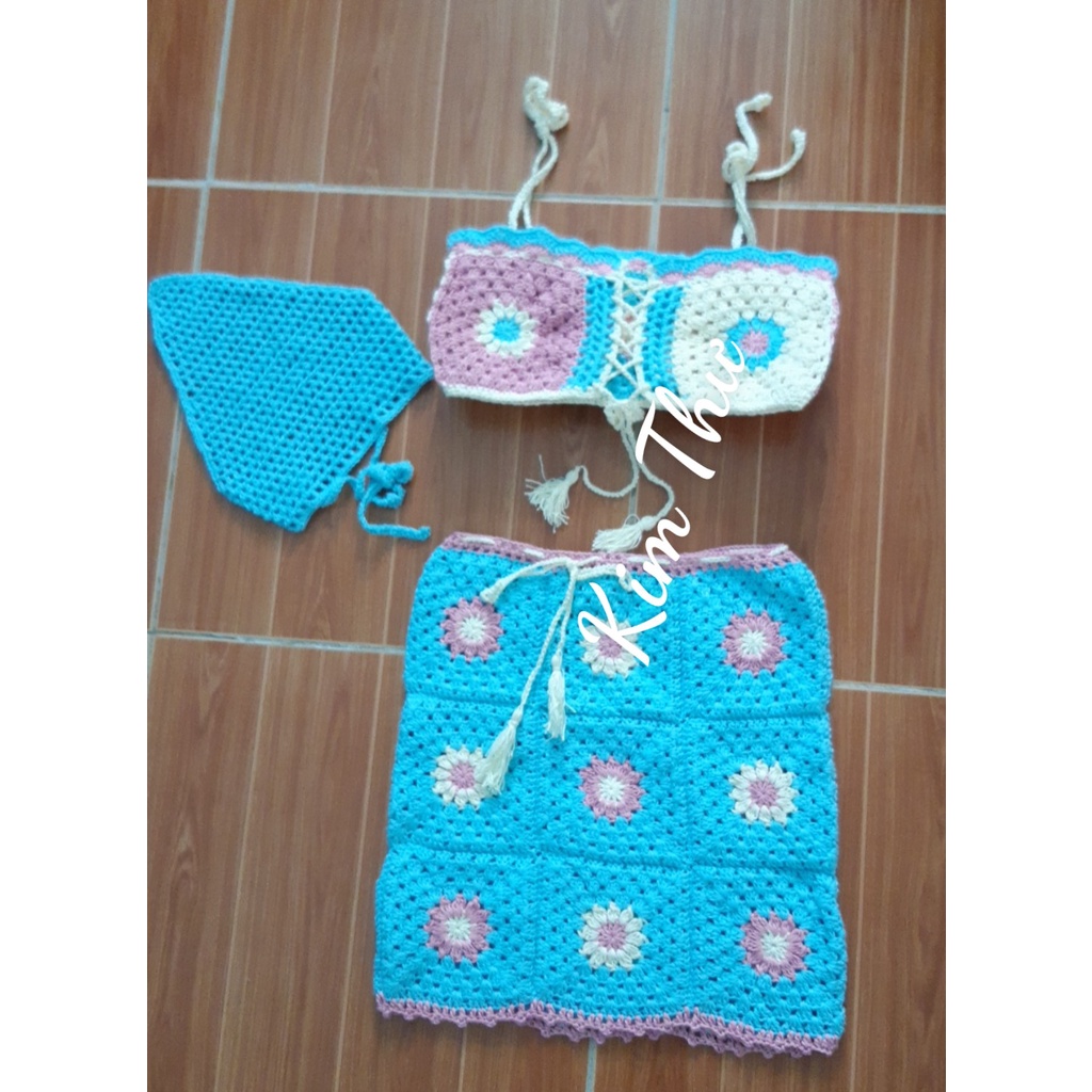 Sét áo, váy móc len