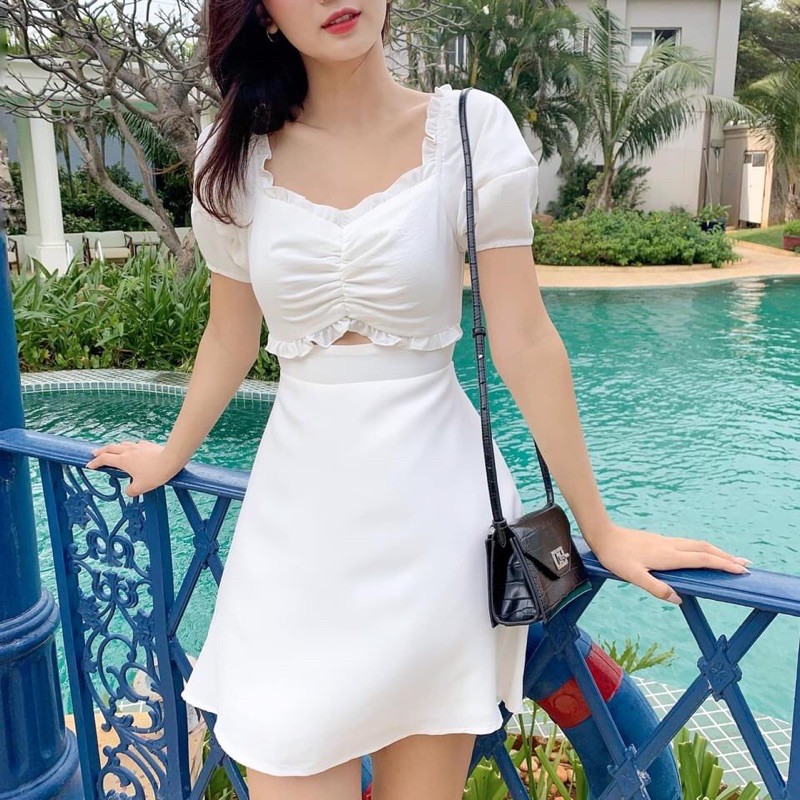 ĐẦM ĐI CHƠI CHẤT COTTON LẠNH LOẠI 1 - LIKEHER