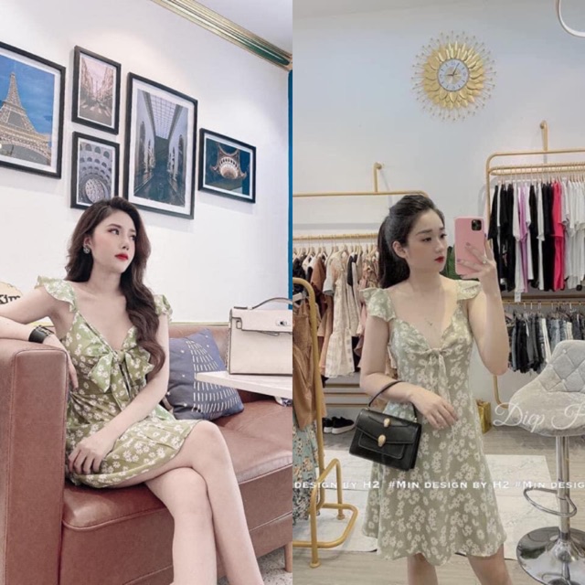 BÁN SỈ VÁY HOA CÚC CÁNH TIÊN NƠ NGỰC | BigBuy360 - bigbuy360.vn