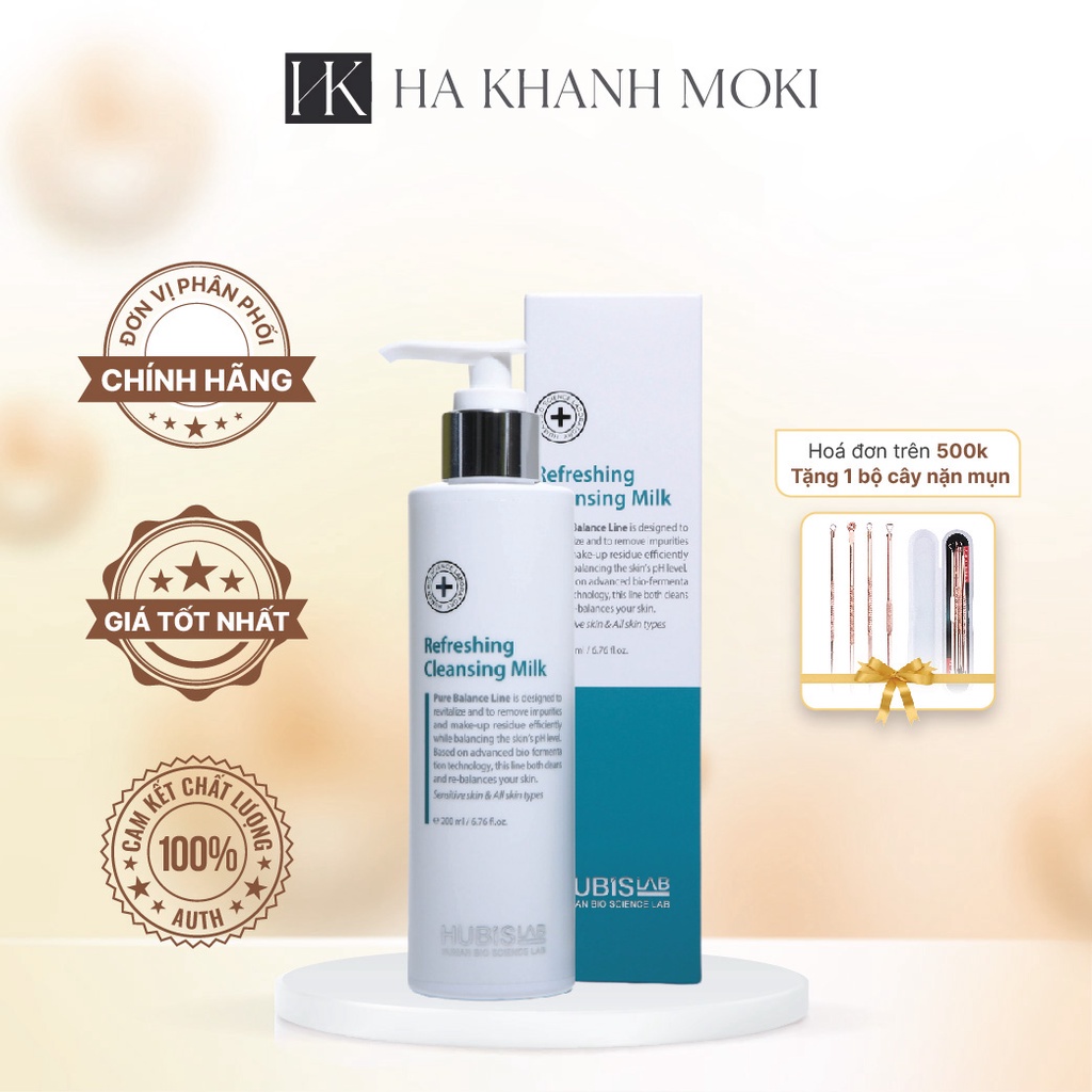 Sữa tẩy trang dành cho da nhạy cảm Refreshing Cleansing Milk