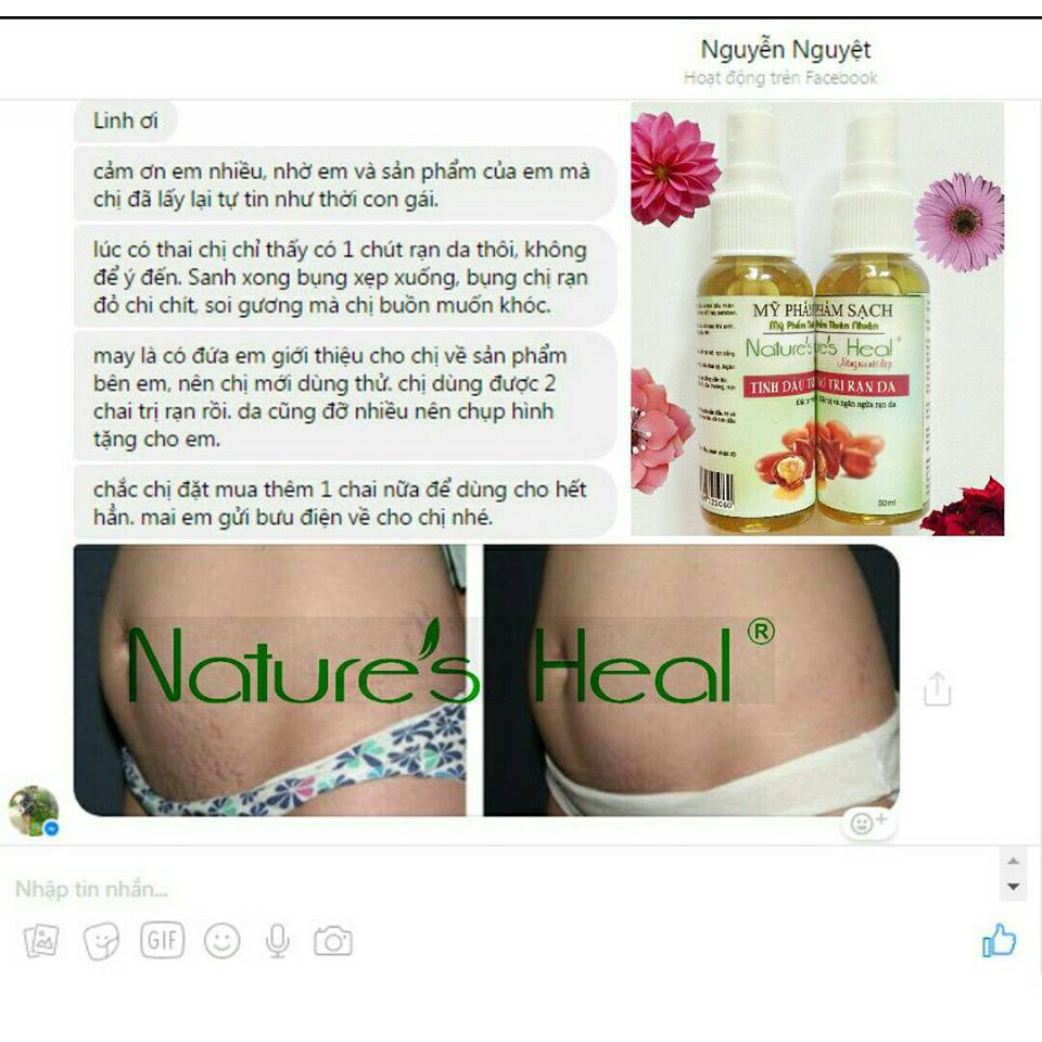 TINH DẦU ĐẶC TRỊ RẠN DA NATURE'S HEAL