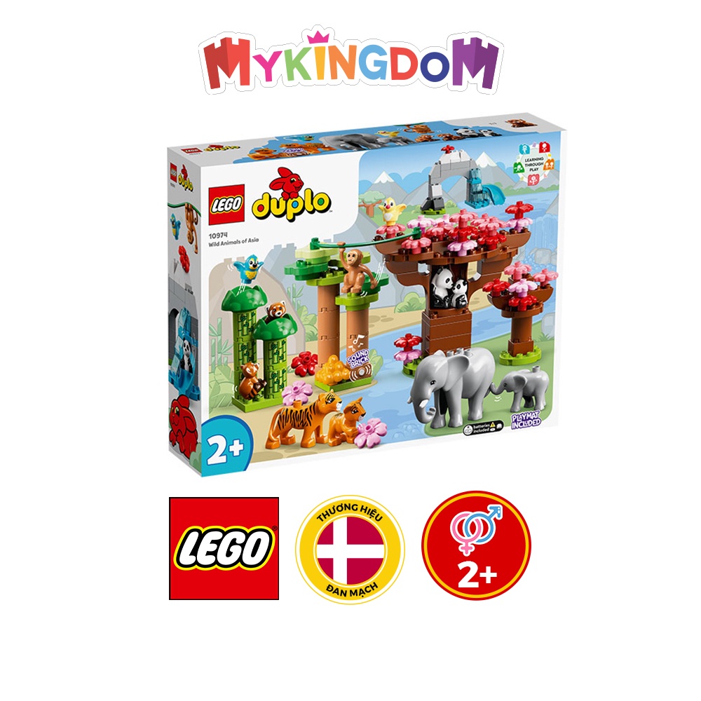 Đồ Chơi LEGO Khám Phá Thế Giới Động Vật Châu Á 10974 (116 chi tiết)