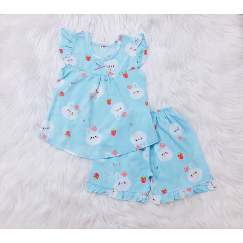 BỘ ĐÙI NGẮN BÉ GÁI, TOLE/LANH 2 DA LOẠI 1 SIÊU CƯNG