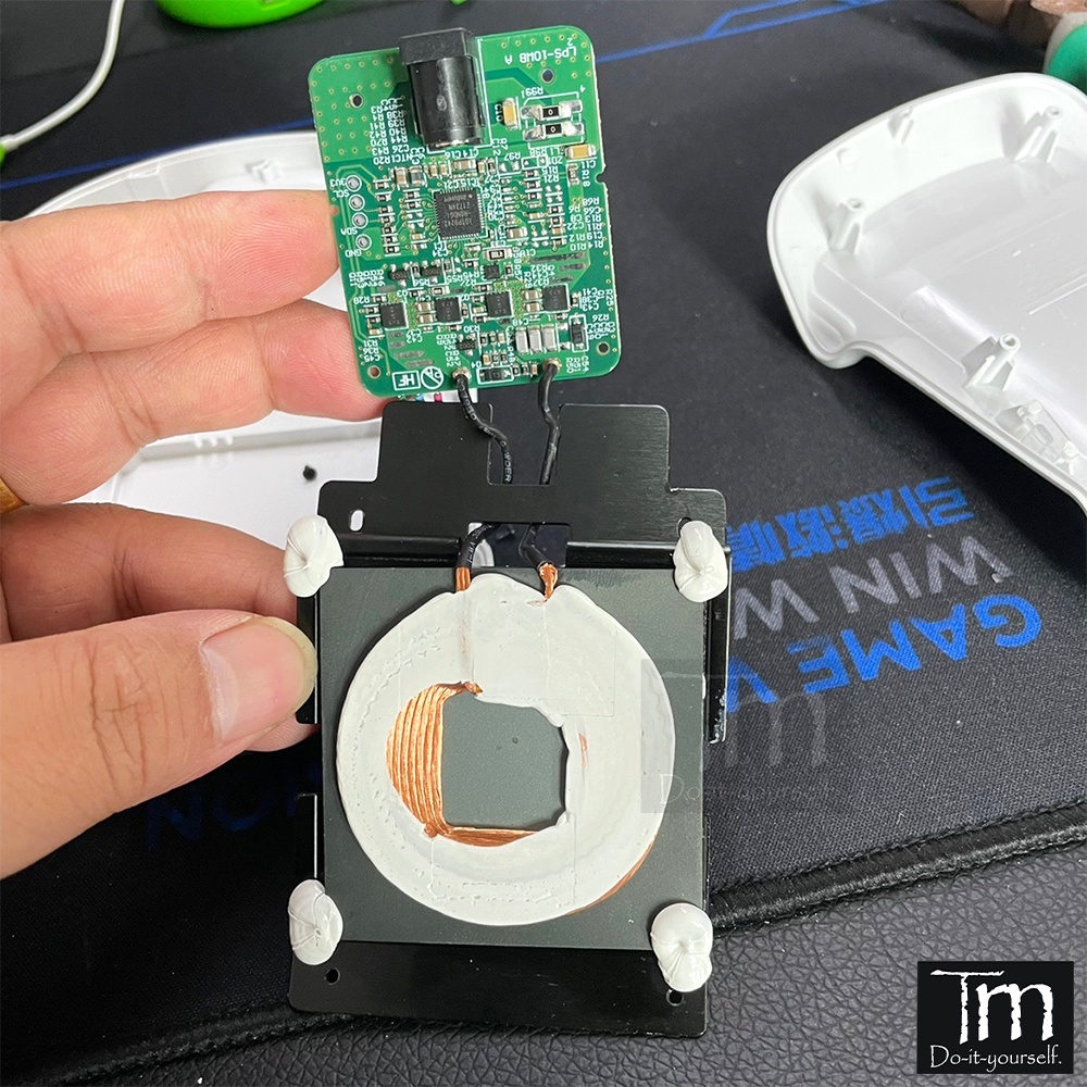Đế Sạc Không Dây Sạc Nhanh 5W 7.5W 10W Vào 12VDC